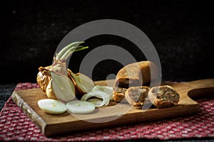 Still life in food and cuisine.Good apetite. photo