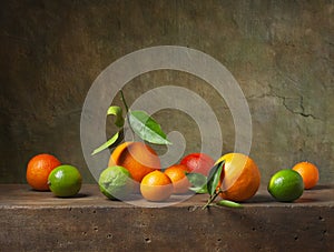 Still life with fruit photo