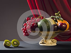 Still life of fruits photo