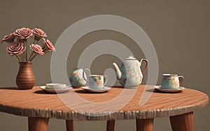 Still Life, Generative AI Illustration