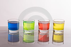 Glass colours photo