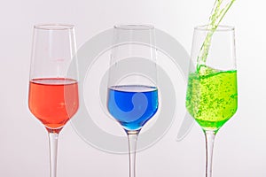 Glass colours photo