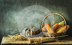 Still Life with harvest