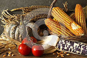 Still Life with harvest