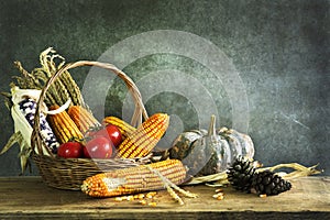 Still Life with harvest