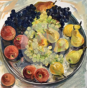 Still life image of fruits