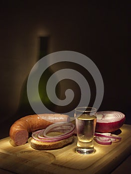 Still Life With Kielbasa