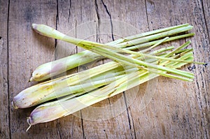 Still life lemon grass