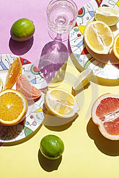 Still life with Lemons, Oranges and Limes.