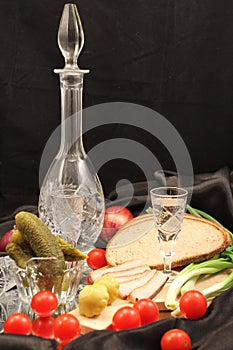 Still life: party in the Russian style