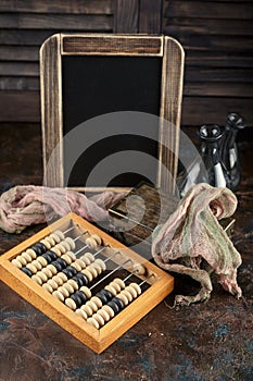 Still life with rowanberries