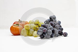 Still life - a set of autumn fruits