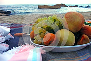 Still life by the shore