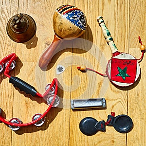 Still Life with sound-related objects photo