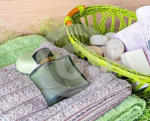 Still Life with toiletries