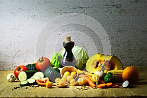 Still life vegetable