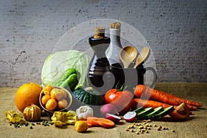 Still life vegetable