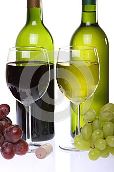 Still-life with wine