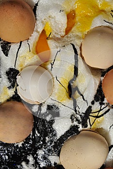 Eggs Easter Still Nature Composition