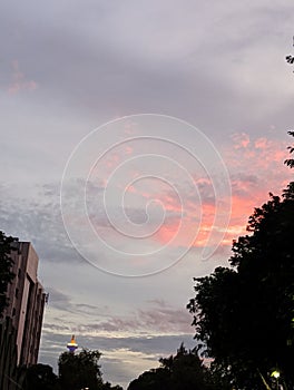 Still together at sunset