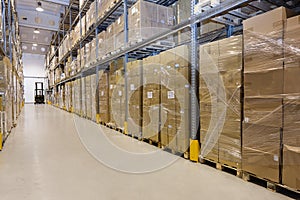Stillage in warehouse