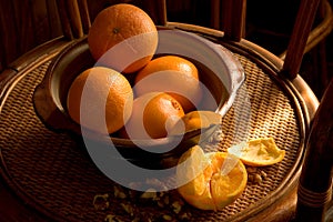 Stillife with sunray