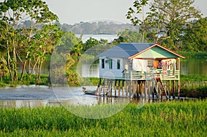 Stilt house