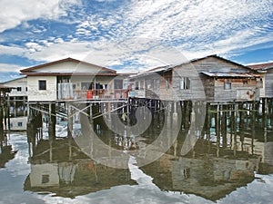 Stilt houses