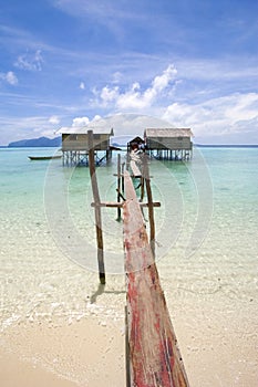 Stilts houses