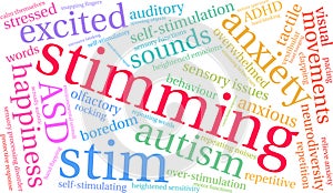 Stimming Word Cloud