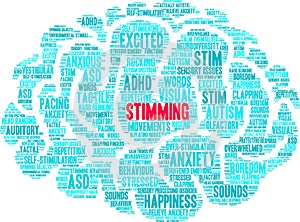 Stimming Word Cloud