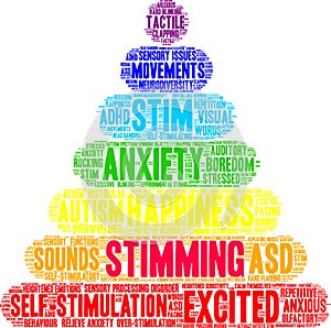 Stimming Word Cloud