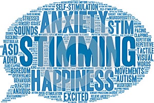 Stimming Word Cloud