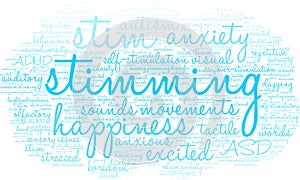 Stimming Word Cloud