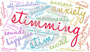 Stimming Word Cloud