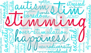 Stimming Word Cloud