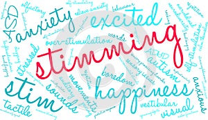 Stimming Word Cloud