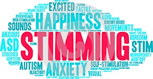 Stimming Word Cloud