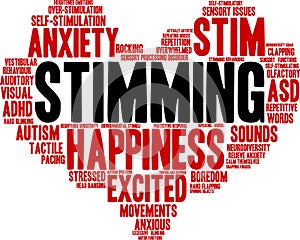Stimming Word Cloud