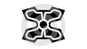 stimulant gadget glyph icon animation