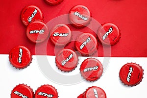 Sting coldrink botel caps