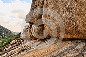 Stinging rocks of the Matopos National Park, Zimbabwe