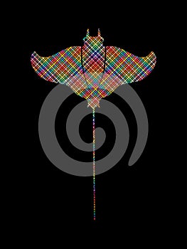 Stingray fish, Batoids fish