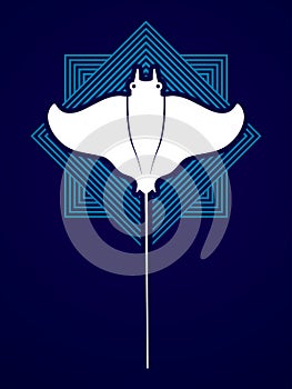 Stingray fish, Batoids fish