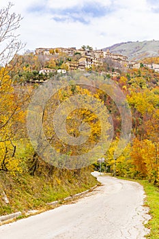 Stipes, panorama. Italy