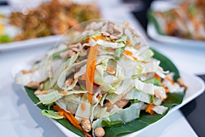 stir fried cabbage with fish sauce