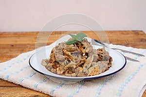 Stir Fried Chicken with Pickled Bamboo shoots