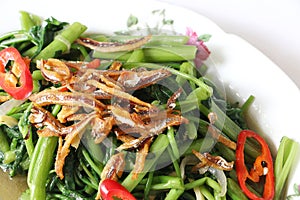 Stir fried Kangkung photo