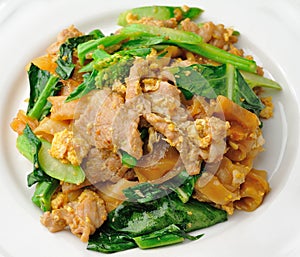 Stir Fried Rice Noodle with pork