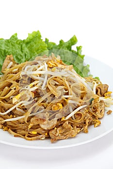 Stir-fried rice noodles